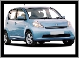 Daihatsu Sirion, Przód, Błękitny, Zderzak