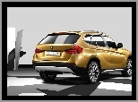 Tył, BMW X1, Zderzak